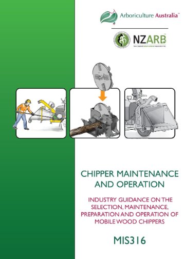 Cover of MIS316 Chipper Maintenance and Operation