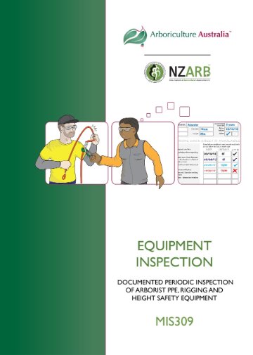 Cover of MIS309 Equipment Inspection